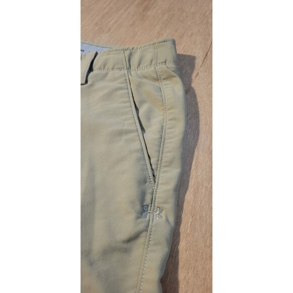 Under Armour Loose Men's UA Match Play Golf Pants Size 32x32 Beige - Picture 8 of 14